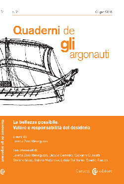 Quaderni de Gli Argonauti N. 31/2016
