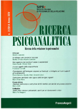Ricerca Psicoanalitica - N. 2 / 2014