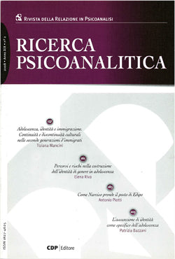 Ricerca Psicoanalitica -  N. 2 / 2008