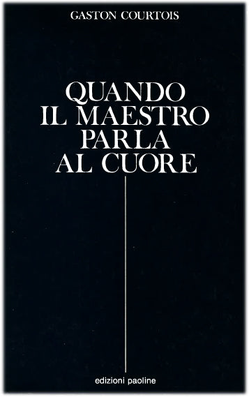 Quando il maestro parla al cuore